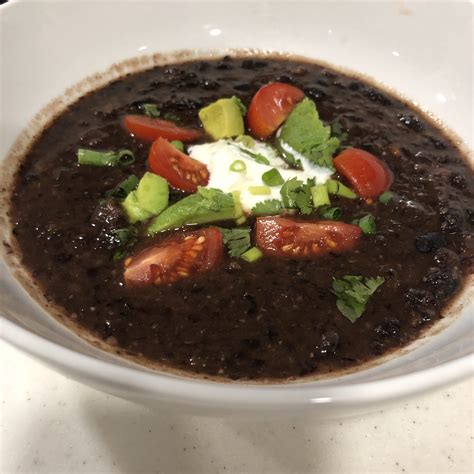 Slow Cooker Chipotle Black Bean Soup Mangia Monday