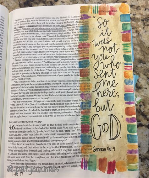 Bible Journaling Ideas Genesis Phenomenal Day By Day Account Picture