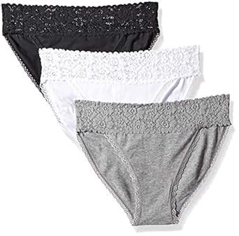 Hanes Women S Cotton Stretch Bikini With ComfortSoft Waistband 3 Pack