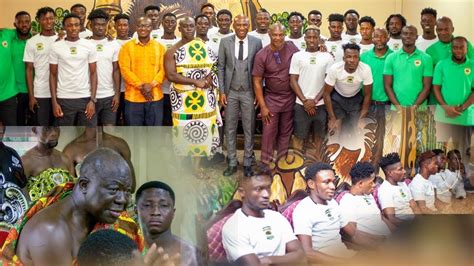 Otumfour Meets Asante Kotoko Players Technical Team And Imc Members