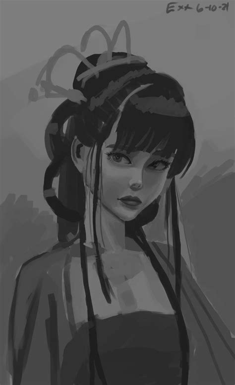 Wlop Master Study 1 By Exxorr On Deviantart