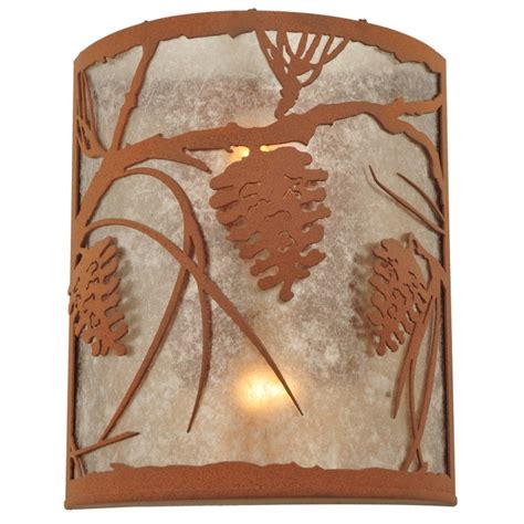 Pine Cone Wall Sconce