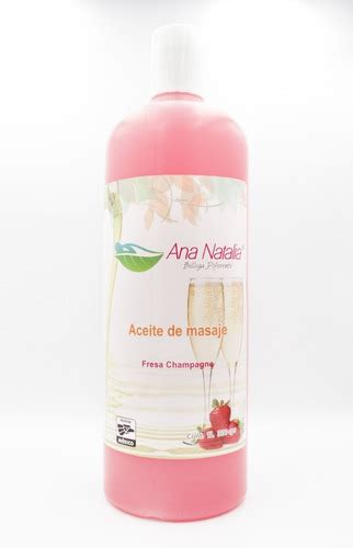 Aceite Masaje Corporal Fresa Champagne 1 Lt Meses Sin Intereses