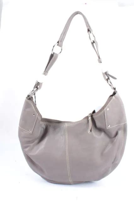 Baccini Di Milano Sac Bandouli Re Dames Gris Clair Style D Contract