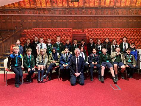 Nigel Evans Welcomes Barrow Urc Primary School To Westminster Nigel Evans