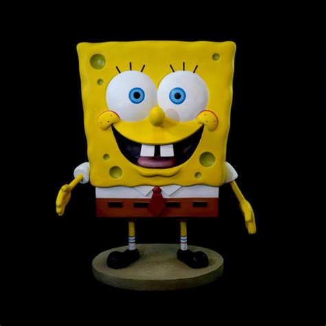 Fiberglass SpongeBob Sculpture Onlyartsculpture