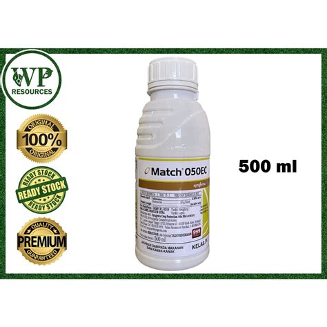 500ML Match 050 EC Syngenta Lufenuron 5 36 Racun Serangga Telur Ulat