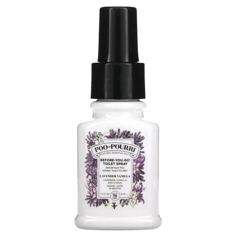 Poo Pourri Before You Go Toilet Spray Lavender Vanilla Fl Oz