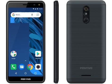 Smartphone Positivo Twist 3 Pro S533 64GB Grafite 1GB RAM Tela 5 7