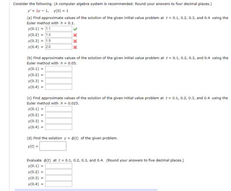 Solved Consider The Following A Computer Algebra System Is Chegg