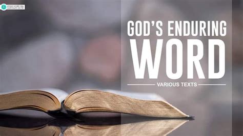 Gods Enduring Word Living Word Nra