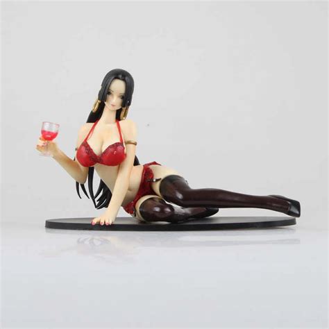 One Piece Japanese Anime Female Emperor Boa Hancock Onepiece New World Sexy Underwear Action