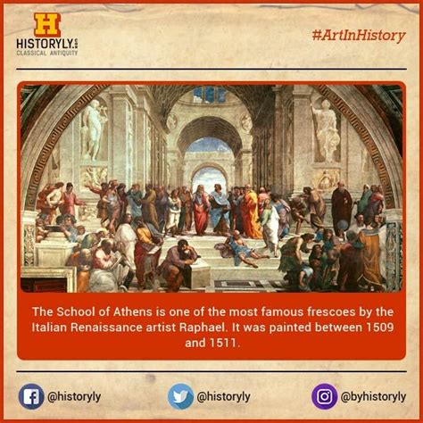 artinhistory  school  athens      famous frescoes