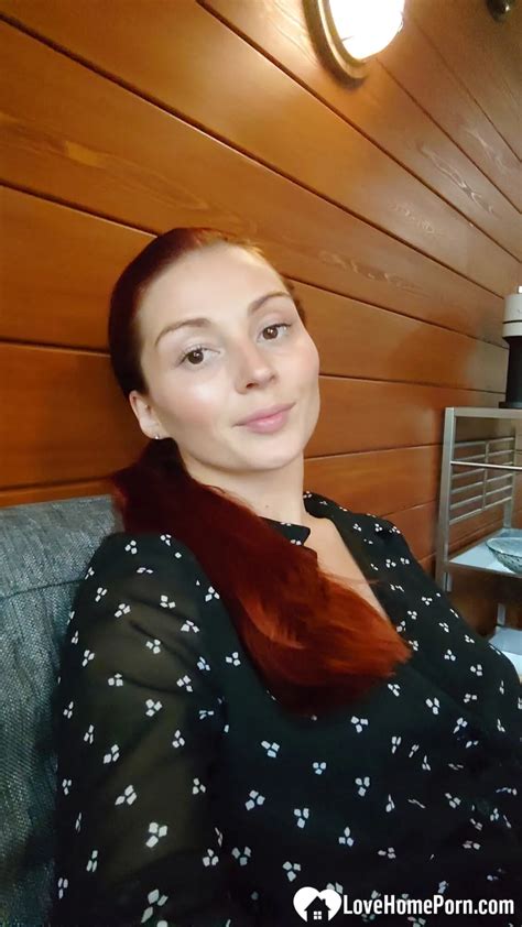 Naughty Redhead Reveals Her Big Tits On Cam 19 Pics XHamster