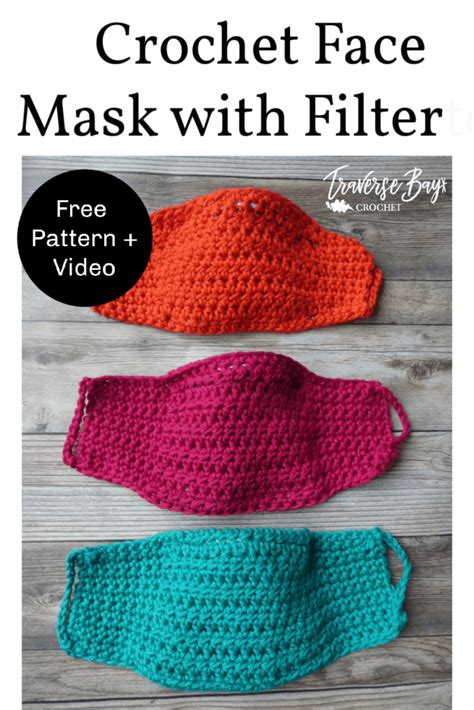 Crochet Face Mask Pattern Free Pdf Face Mask Free Crochet Pattern Pdf