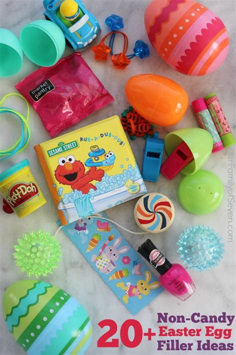 20 Non Candy Easter Egg Filler Ideas