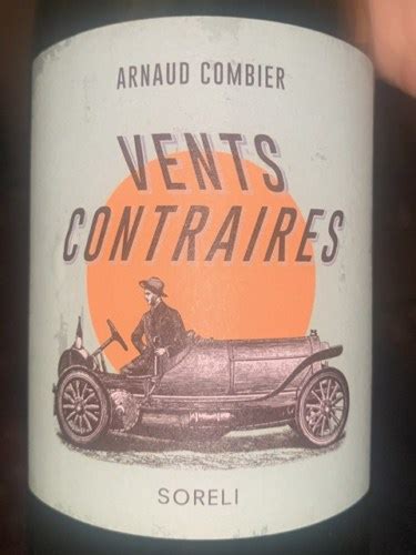 Domaine Arnaud Combier Vents Contraires Soreli Vivino Us