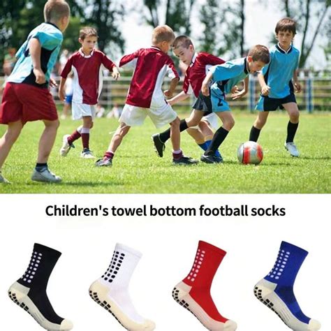 Paire Chaussettes De Football Longues Antid Rapantes En Gel Pour