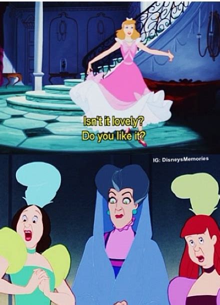 Disney Princesses Talking To Each Other With Captioning That Says Isnt It Lovely Do You Like It