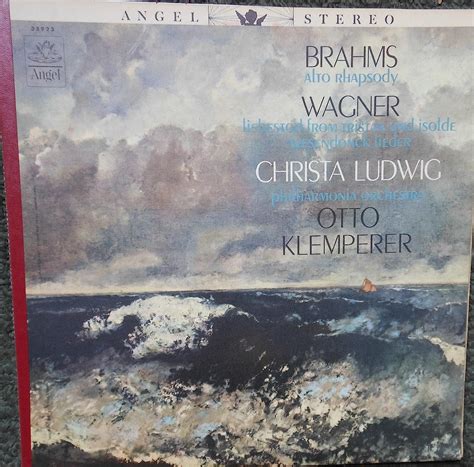 Christa Ludwig Otto Klemperer Philharmonia Orchestra Brahms Alto