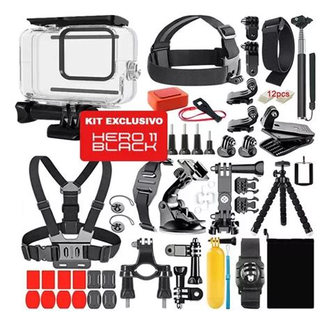 Kit P Gopro Hero Black Caixa Estanque Mais Completo