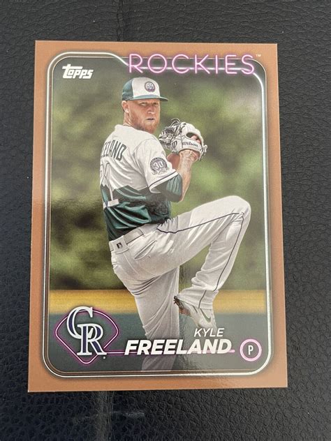 Topps Series Gold Kyle Freeland Colorado Rockies