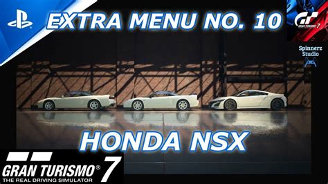 Gran Turismo Cafe Extra Menu No Honda Nsx Gt Extra Menu No