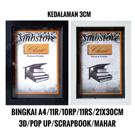 Jual Bingkai Frame Figura Pigura Foto D Ukuran A X Cm Minimalis