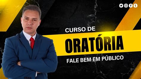 Curso de Oratória Fale bem em público YouTube