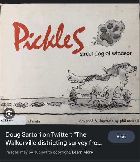 "Pickles, Street Dog of Windsor" Book : r/windsorontario