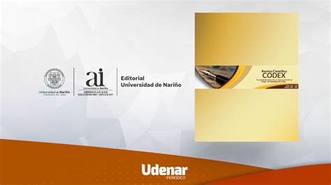 Revista Cient Fica Codex Universidad De Nari O