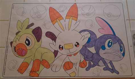 Shiny Galar Starters Poster by OddRed496 on DeviantArt