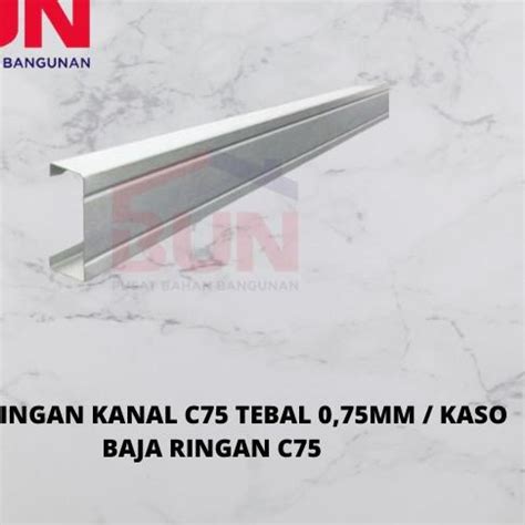 Jual Baja Ringan Kanal C Tebal Mm Kaso Baja Ringan C Asli