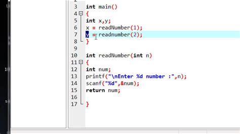 C Programming 27 Return Type Of A Function Youtube