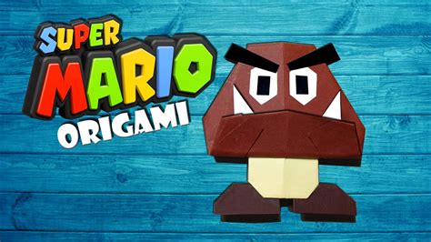 Mini Goomba Stuck in Paper Mario: The Origami King – easy origami tutorial