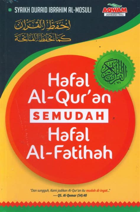 buku hafal al quran semudah hafal al fatihah bukukita