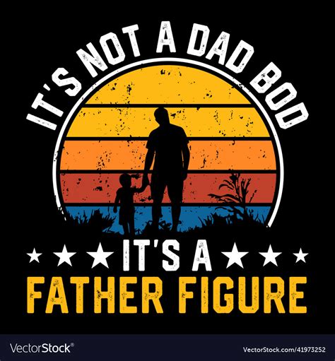 Dad And Son Fathers Day Vintage T Shirt Design Vector Image