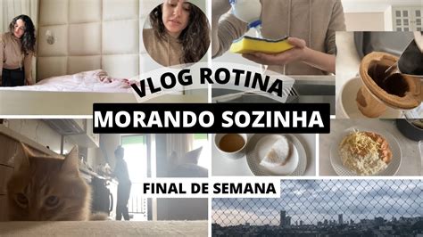 Vlog Rotina Morando Sozinha Final De Semana Youtube