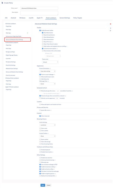 Whats New In Ios Kiosk 07012020 Unified Endpoint Management Community Hexnode Connect