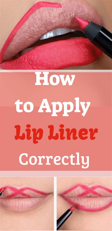 How To Apply Lip Liner Correctly How To Apply Lipstick Lip Liner How To Line Lips