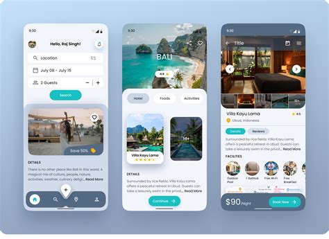 Travel App Ui Design By Raj Singh On Dribbble