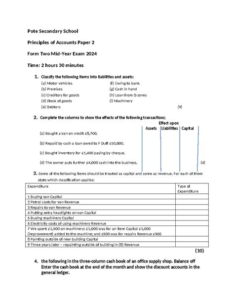 Accounts Paper 2 June 2013 0452 9