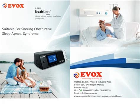 Evox Noahsleep Cpap Device A At Rs Auto Cpap Machine In