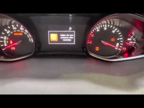 Peugeot 308 Service Light Reset GT YouTube