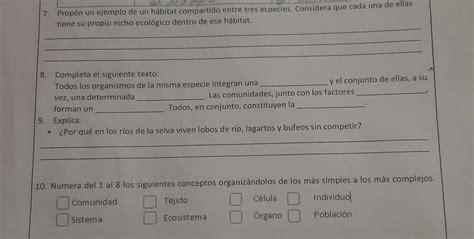 Prop N Un Ejemplo De Un H Bitat Compartido Entre Tres Especies