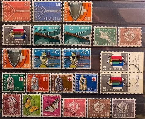 Timbres Suisses Kaufen Auf Ricardo