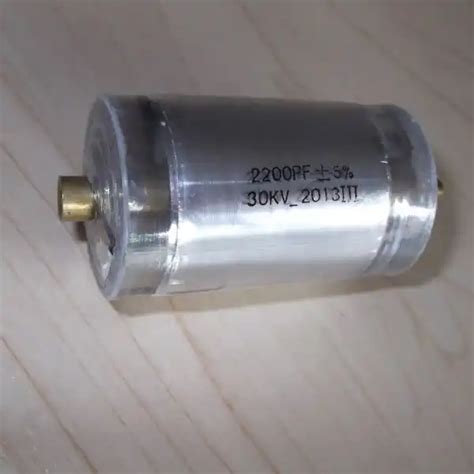 High Voltage Film Capacitor Kv Pf Axial Screw Terminal Capacitor