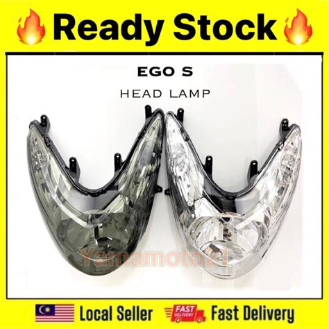 Ego S Head Lamp Lampu Depan Clear Tinted Yamaha Egos Ego S Front