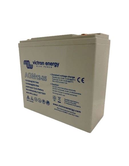 Batteria 25Ah 12V AGM Deep Cycle Victron Energy BAT412025081