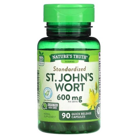 Natures Truth® Standardized St Johns Wort 600mg Herbal Supplement